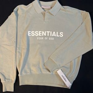 FEAR OF GOD ESSENTIAL Long Sleeve Polo